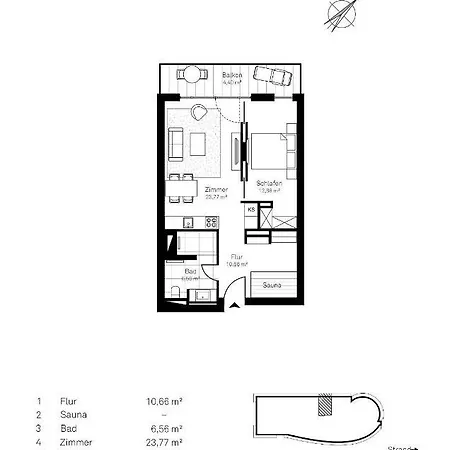 Apartment White Pearl 2.13 Timmendorfer Strand
